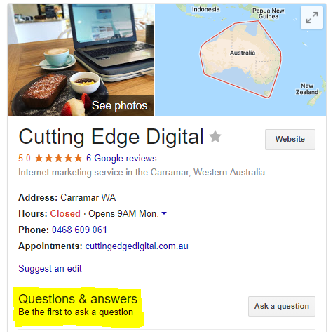 Google My Business Features You Should Be Using - Questions and Answers